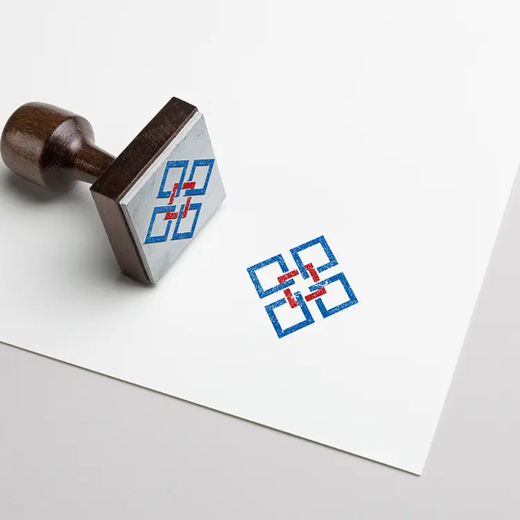 Bokaria Wirenetting Branding Stamp Design