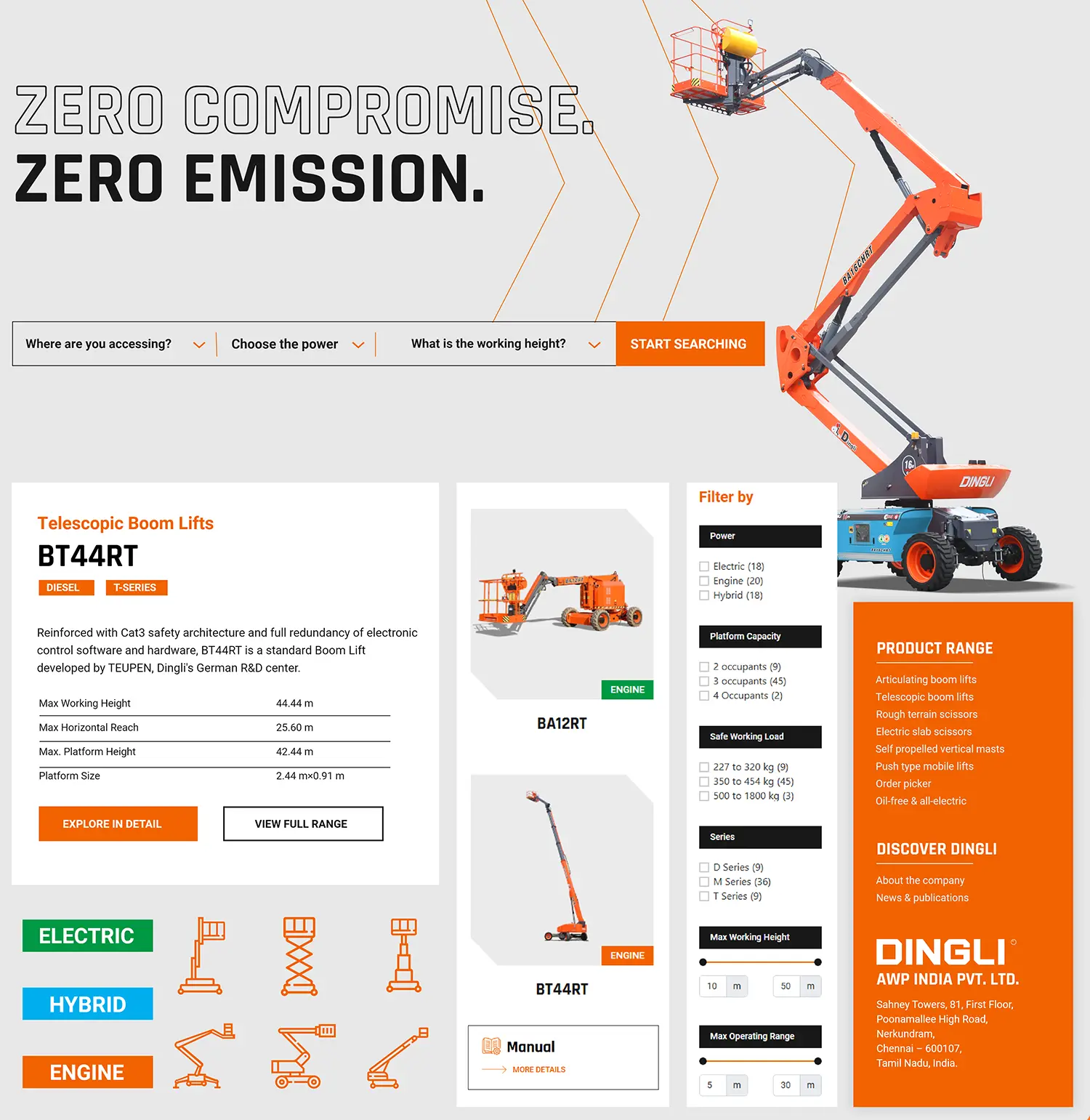 Dingli eCommerce Website Design System Image 2