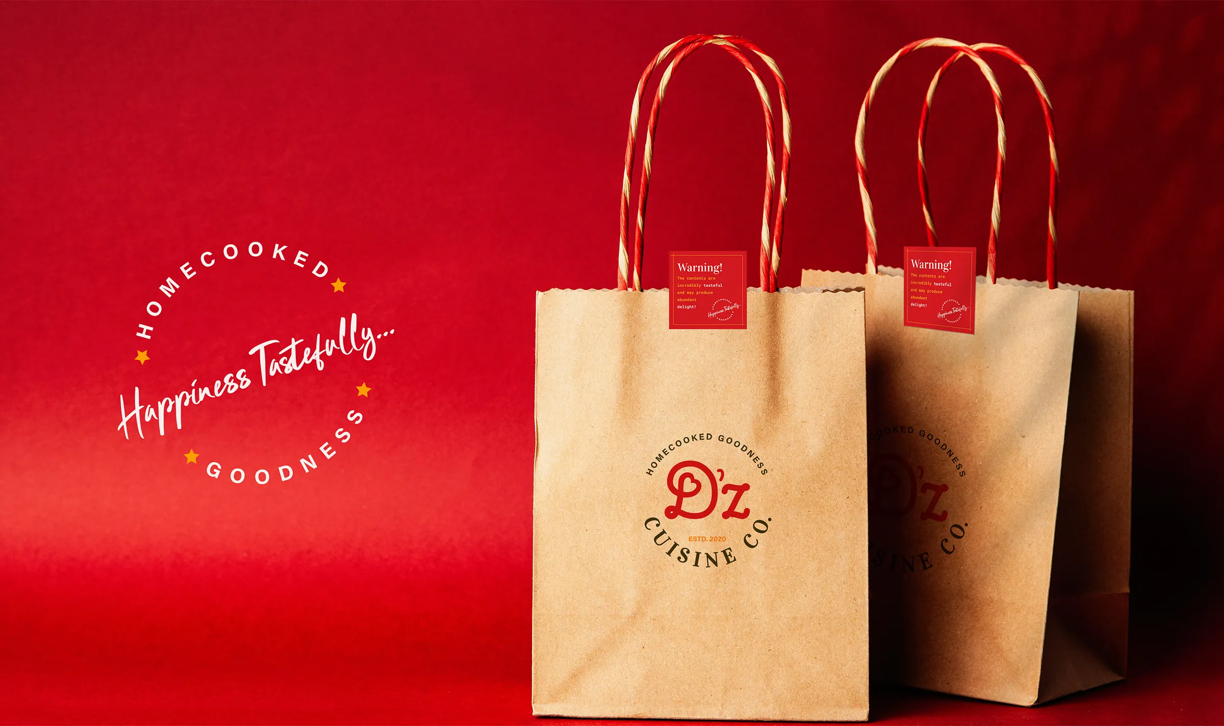 Dz Cuisine Branding Hero Image