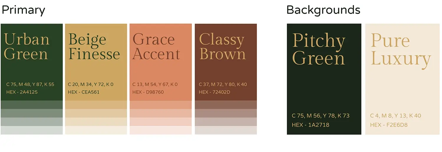PUFS Branding Color Palette
