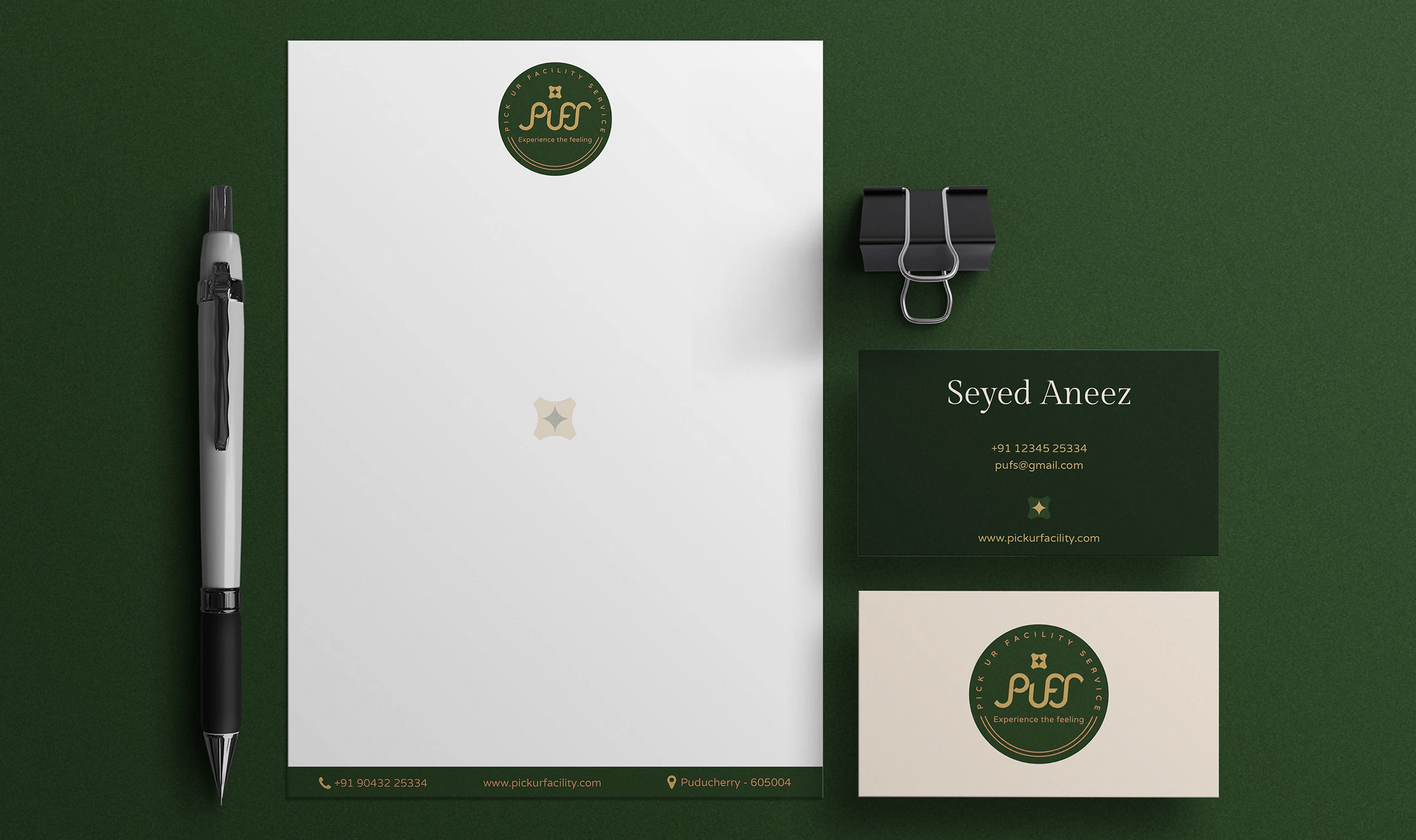 PUFS Branding Corporate Identity Design